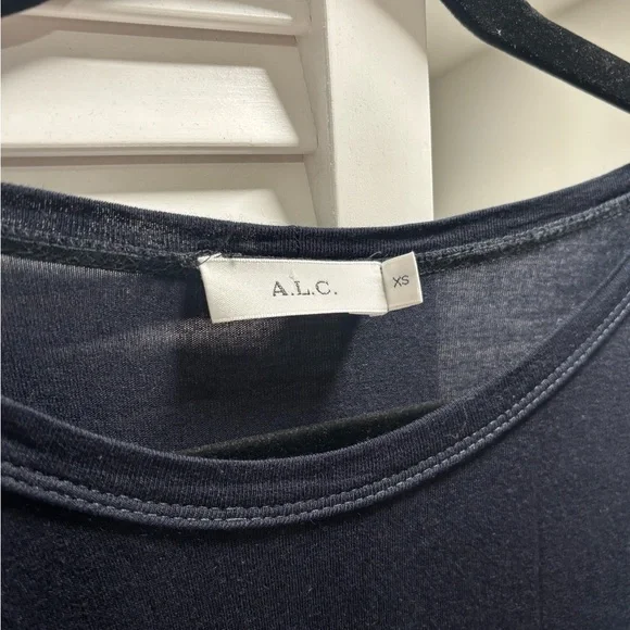 A.L.C. Emile Dress in Midnight Navy - Picture 5 of 5